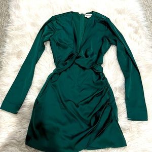 Superdown green dress
